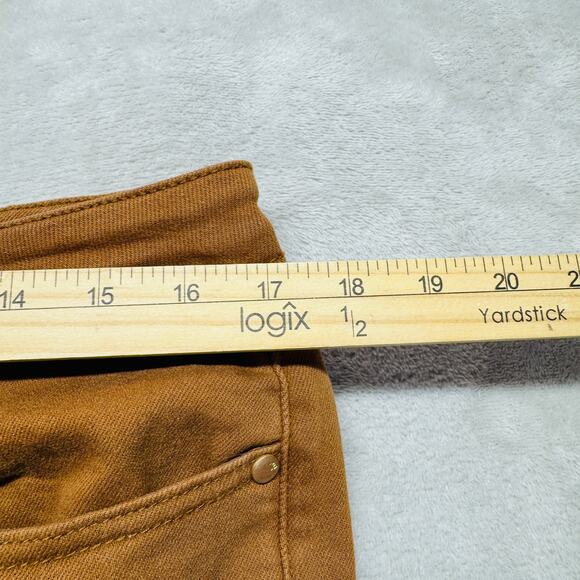 Judy Blue Pants Womens 11/30‎ Brown Woodland High Rise Slim Fit Stretch Workwear - Picture 16 of 16